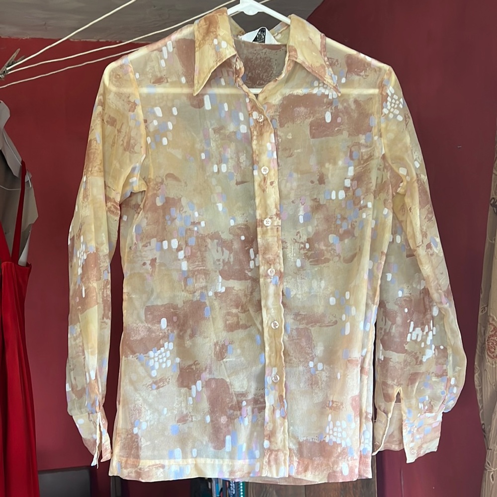 Vintage 1970’s Jubilee New York vintage women’s shirt